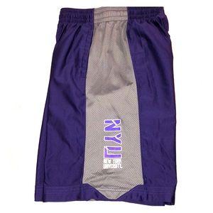 UNDER ARMOUR HEAT GEAR NYU BASKETBALL SHORTS S